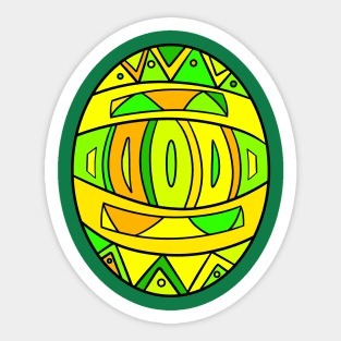 Citrus Easter Egg Sticker